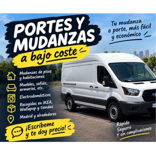 Portes Y Mudanzas en Madrid Economicos