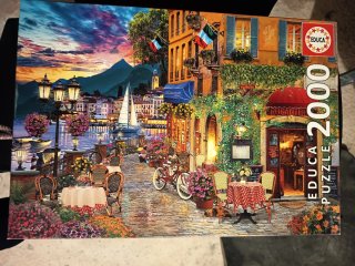 Puzzle Educa 2000 piezas - Paisaje italiano