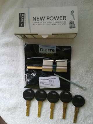 Bombín Dierre New Power de Alta Seguridad