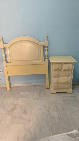 Dormitorio Infantil Madera Provenzal