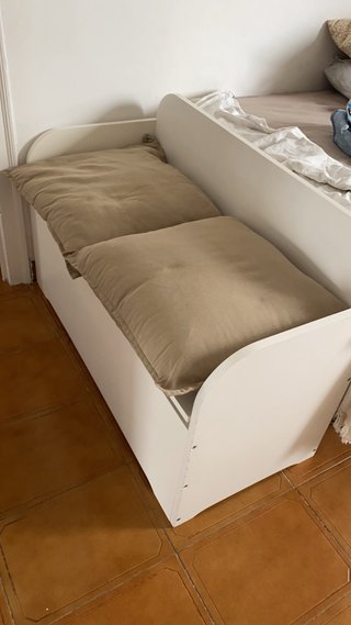 Baúl Blanco de Madera