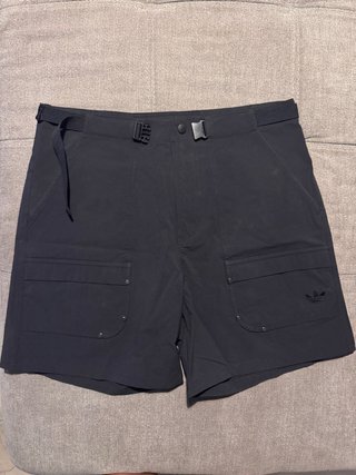 Pantalón Corto Cargo Adidas Negro