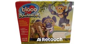 Juego de construcción Bloco Animalia