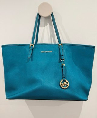 Tote Bag Michael Kors Turquesa