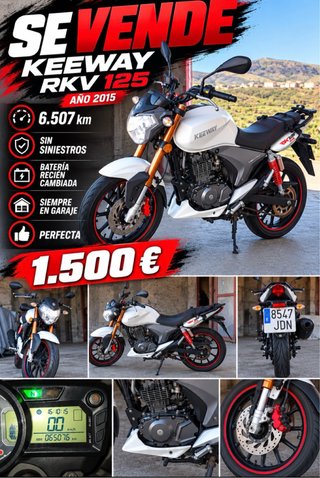 Moto Keeway RKV 125