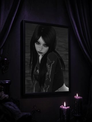 Poster A4 Estilo Goth Y2K