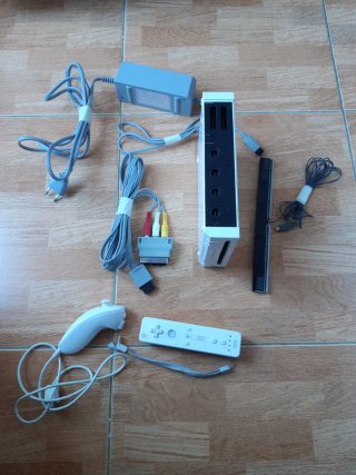 Consola Nintendo Wii Blanca.