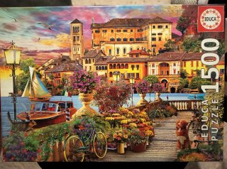 Puzzle Educa 1500 Piezas - Paisaje Italiano