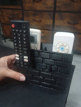 Organizador de mandos negro