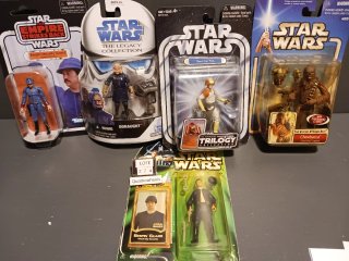 Lote 5 Figuras Star Wars Hasbro Kenner
