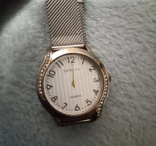 Reloj Skyline Quartz Plateado
