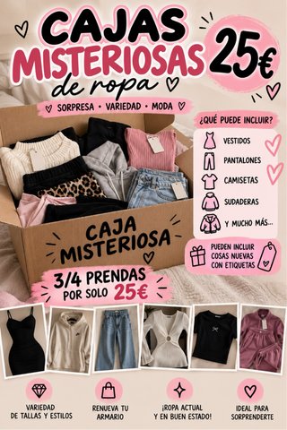 Caja Misteriosa de Ropa