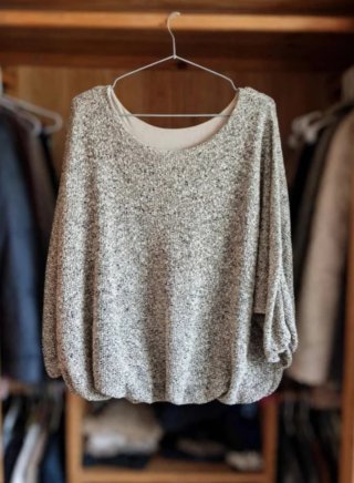 Jersey de punto gris