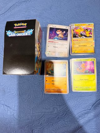 Cartas Pokémon Caos Creciente base set completo 🇪🇸