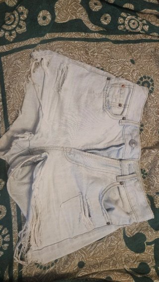 Pantalones cortos vaqueros
