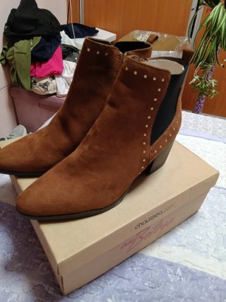 Botines Marrones Talla 40