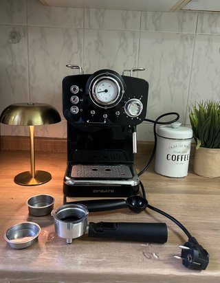 Cafetera Create Thera Retro Negra