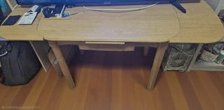 Mesa de Cocina Extensible de Madera