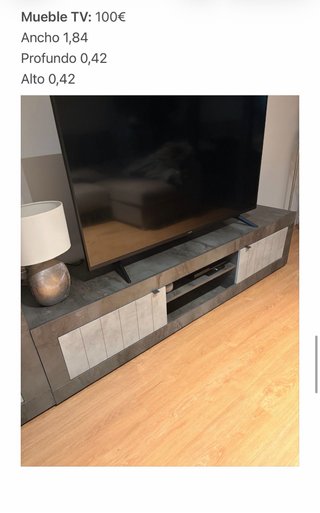 Mueble TV 184cm