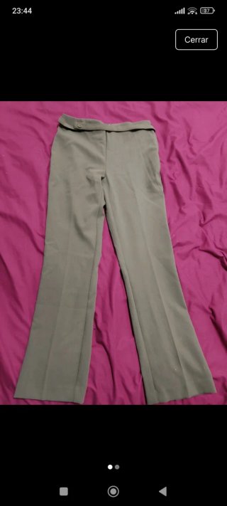 Pantalones de vestir verde oliva