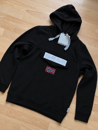 Sudadera Napapijri con bolsillo canguro NUEVO