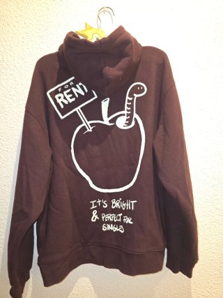 Sudadera Granate con Estampado