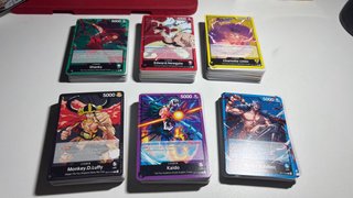 Lote Cartas One Piece OP17 + cartas raras + dones