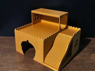 Casa de Hamster con Escalera