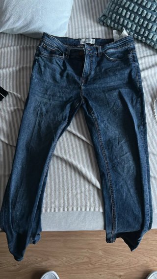 Vaqueros Skinny Springfield Azul