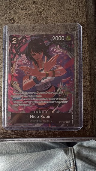Carta TCG One Piece Nico Robin OP17-087
