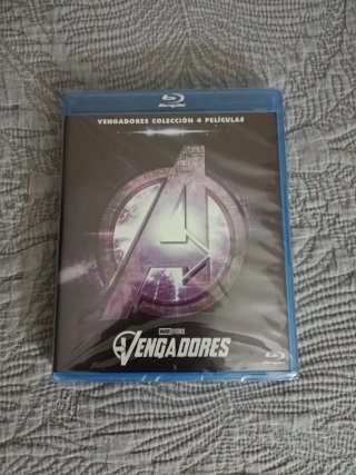 Pack Vengadores 1-4 (Blu-ray)