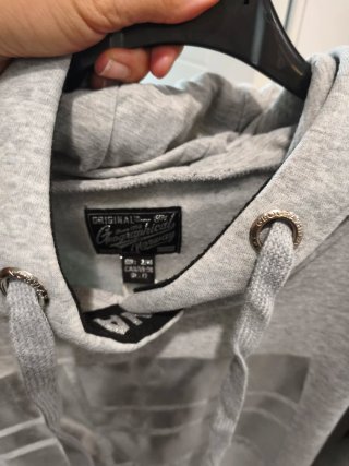 Vestido sudadera Geographical Norway Gris