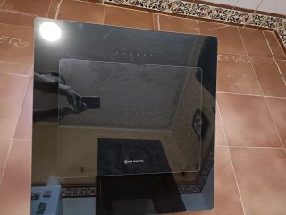 Campana Extractora de Cristal Negro