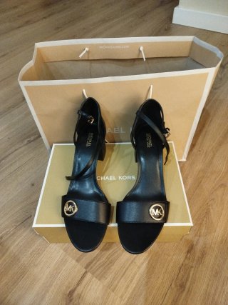 Sandalias Michael Kors Negras Talla 41