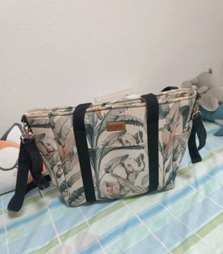 Bolso Pañalera Betribe Estampado