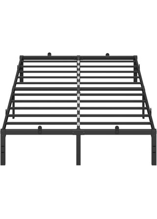 Estructura de Cama Doble Metal Negro 140x190 (Nuev