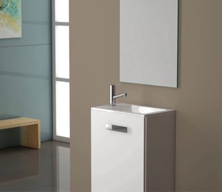 Mueble de baño blanco