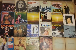 Lote de Discos de Vinilo Antiguos