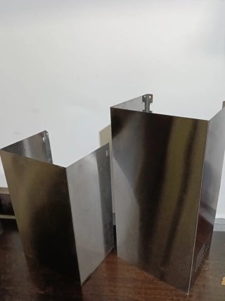 embellecedor cubre tubo campana extractor