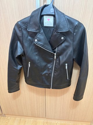 Chaqueta tipo biker negra Primark