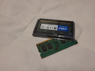 2 Módulos Memoria RAM 8GB Crucial PEDRO