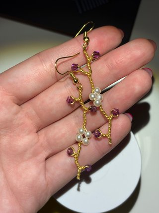 Pendientes Artesanales con Cuentas