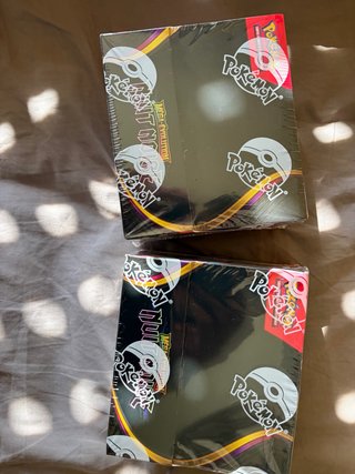 2 Cajas Booster Pokémon Pitch Black en francés