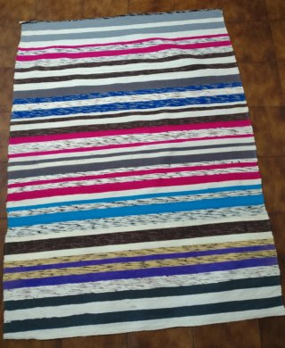 Alfombra Artesanal de Rayas