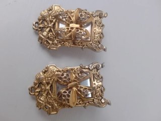 Pendientes Vintage con Espejo