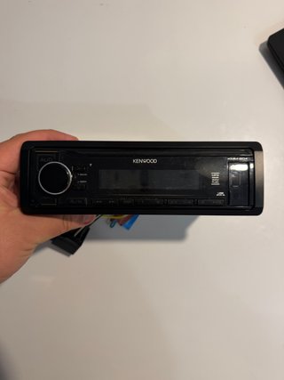 Radio Coche Kenwood KMM-204 USB/AUX/FLAC