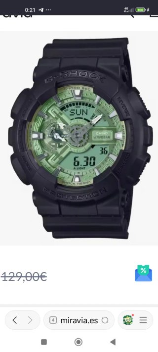 Reloj Casio G-Shock GA110CD-1A3ER