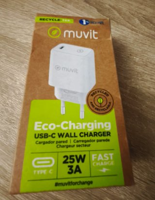 Cargador de Pared USB-C muvit 25W