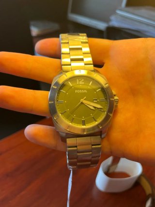 Reloj Fossil de Acero Plateado