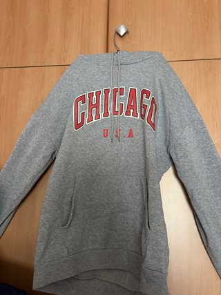 Sudadera Gris Chicago